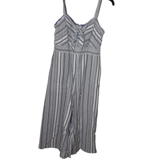 Violet Weekend Womens 8 NWT Sleeveless Capri Wide Leg One Piece Romper W/Zipper - Picture 1 of 6